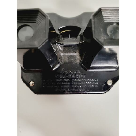 Vintage 1940s Sawyers View Master Black Bakelite Model C - Picture 3 of 8